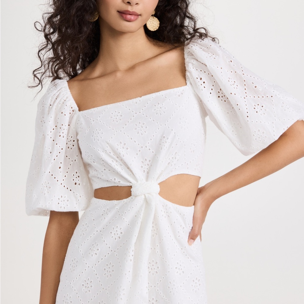 WAYF Cutout mini dress